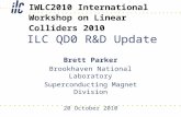 ILC QD0 R&D Update
