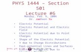 PHYS 1444 – Section 501 Lecture #6