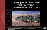 Good practices for implementing  Convention No. 169