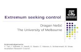 Extremum seeking control