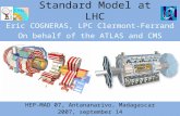 Standard  Model  at  LHC