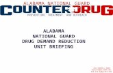 ALABAMA NATIONAL GUARD DRUG DEMAND REDUCTION UNIT BRIEFING