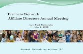 Teachers Network   Affiliate Directors Annual Meeting