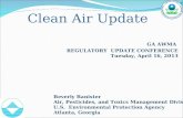 Clean Air Update