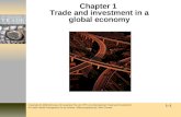 Chapter 1 T rade and i nvestment in a g lobal economy