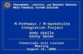 M-Pathways / M-marketsite Integration Project