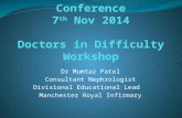 Medical Educators Conference 7 th  Nov 2014 Doctors in Difficulty Workshop
