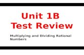 Unit 1B  Test Review