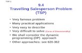 9.4 Travelling Salesperson Problem (TSP)