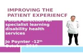 Improving the patient experience
