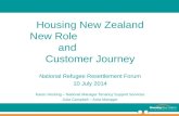 Housing New Zealand New Role                            and                   Customer Journey