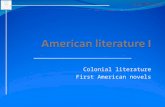 American literature  I