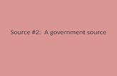 Source #2:  A government source