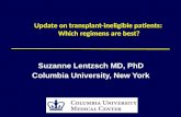 Update on transplant-ineligible patients:  Which  regimens are best?