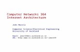 Computer Networks 364 Internet Architecture