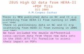 ZEUS High Q2 data from HERA-II +PDF fits DIS 2009  A.M.Cooper-Sarkar
