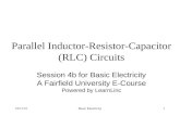 Parallel Inductor-Resistor-Capacitor (RLC) Circuits