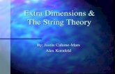 Extra Dimensions & The String Theory