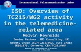 ISO: Overview of TC215/WG2 activity in the telemedicine-related area
