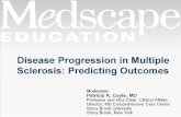 Disease Progression in Multiple Sclerosis: Predicting Outcomes