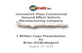 1 Million Cups Presentation by Brian Uitdenbogerd