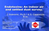 Endotoxins: An indoor air and settled dust survey.