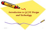 Introduction to GCSE Design and Technology