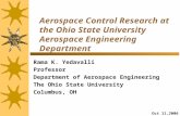 Aerospace Control Research at the Ohio State University Aerospace Engineering Department