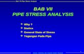 BAB VII PIPE STRESS ANALYSIS