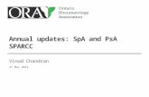 Annual  updates:  SpA and PsA SPARCC