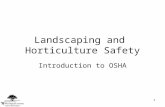 Landscaping and  Horticulture Safety