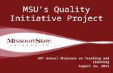 MSU’s Quality Initiative Project