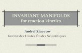 INVARIANT MANIFOLDS for reaction kinetics