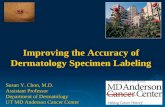 Improving the Accuracy of Dermatology Specimen Labeling