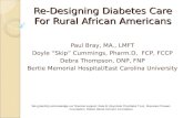 Re-Designing Diabetes Care For Rural African Americans