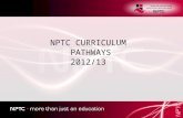 NPTC CURRICULUM  PATHWAYS 2012/13