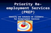 Priority Re-employment Services (PREP)