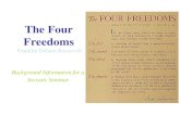 The Four Freedoms Franklin Delano Roosevelt