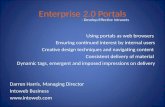 Enterprise 2.0 Portals