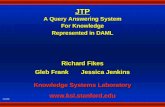 JTP A  Query Answering System For Knowledge Represented in DAML