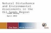 Natural Disturbance and Environmental Assessments in the Oil Sands Region