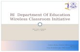 RI  Department Of Education Wireless Classroom Initiative