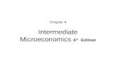 Chapter 6 Intermediate Microeconomics  6 th   Edition