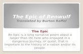 The Epic of Beowulf Translated by Burton  Raffel