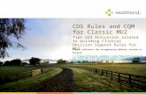 CDS Rules and CQM for Classic MU2