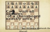 Can    visit  all  squares of  a chessboard  exactly once ?