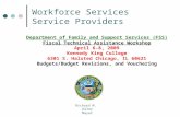 Workforce Services  Service Providers