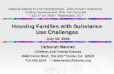 Housing Families with Substance Use Challenges
