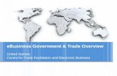 eBusiness Government & Trade Overview