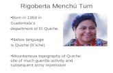 Rigoberta Mench ú Tum